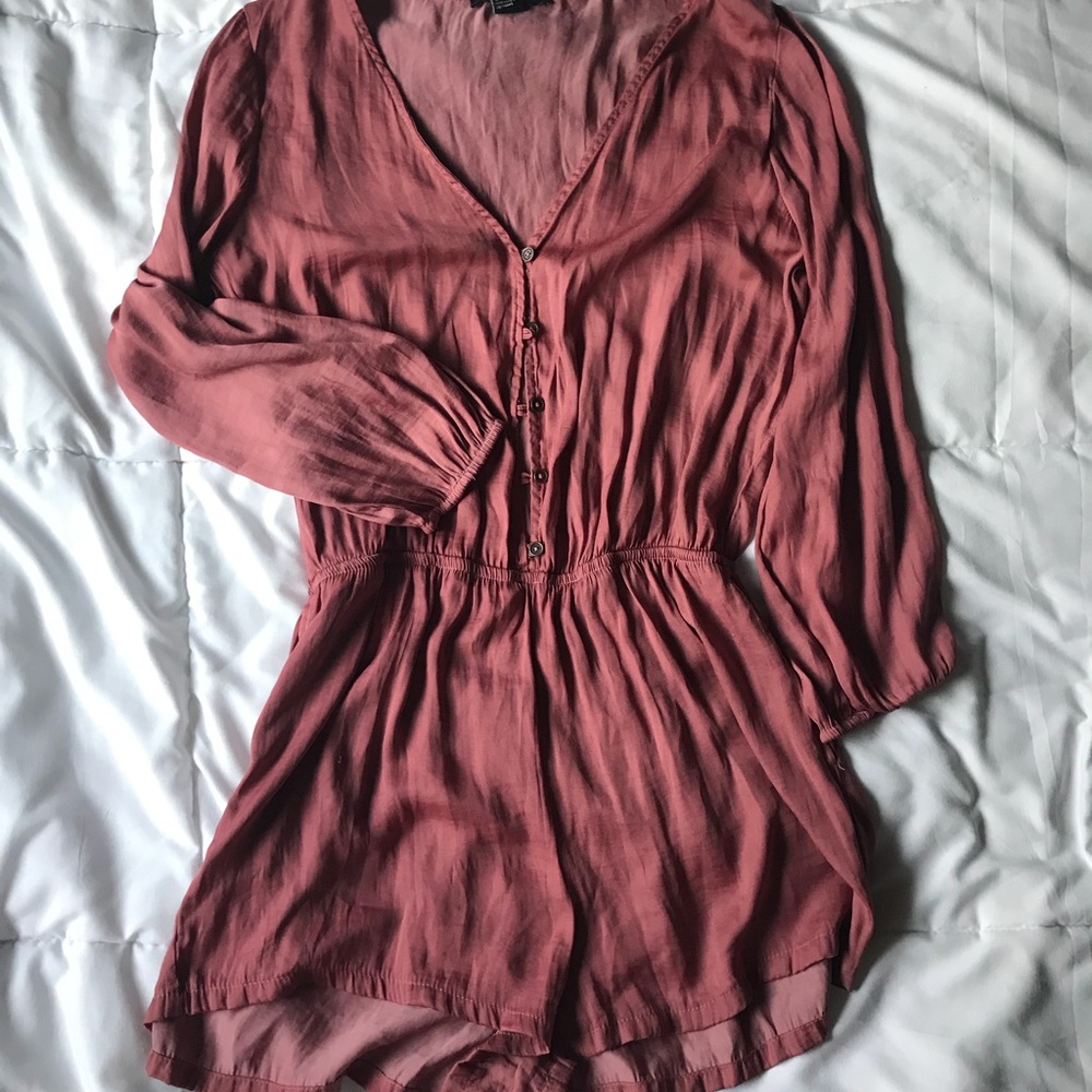 FOREVER 21 Blush Pink Romper